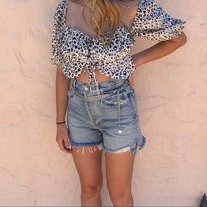 Nasty gal crop top
